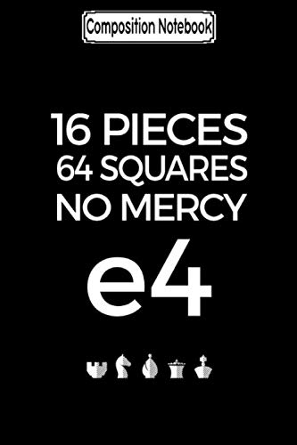 ler totalmente Composition Notebook: No mercy_ e4 Journal Notebook Blank Lined Ruled 6x9 100 Pages
