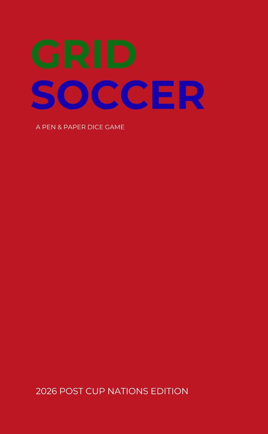 Grid Soccer (Futbol) - 2026 Post Cup Nations Edition baixar livro de graça