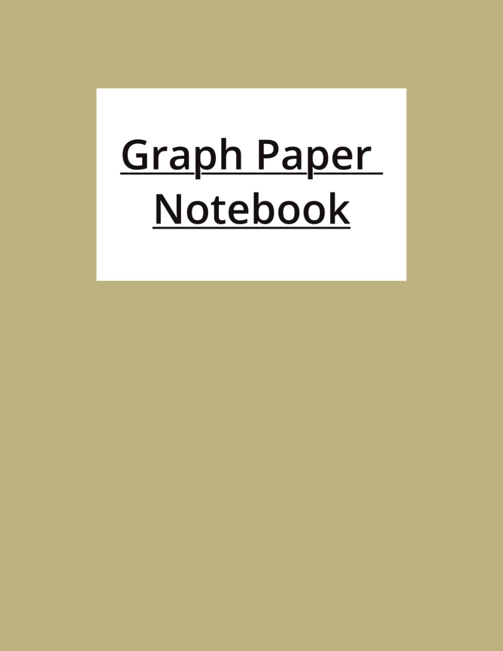 Graph Paper Notebook