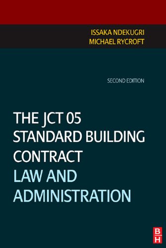 The JCT 05 Standard Building Contract (English Edition) baixar livro de graça