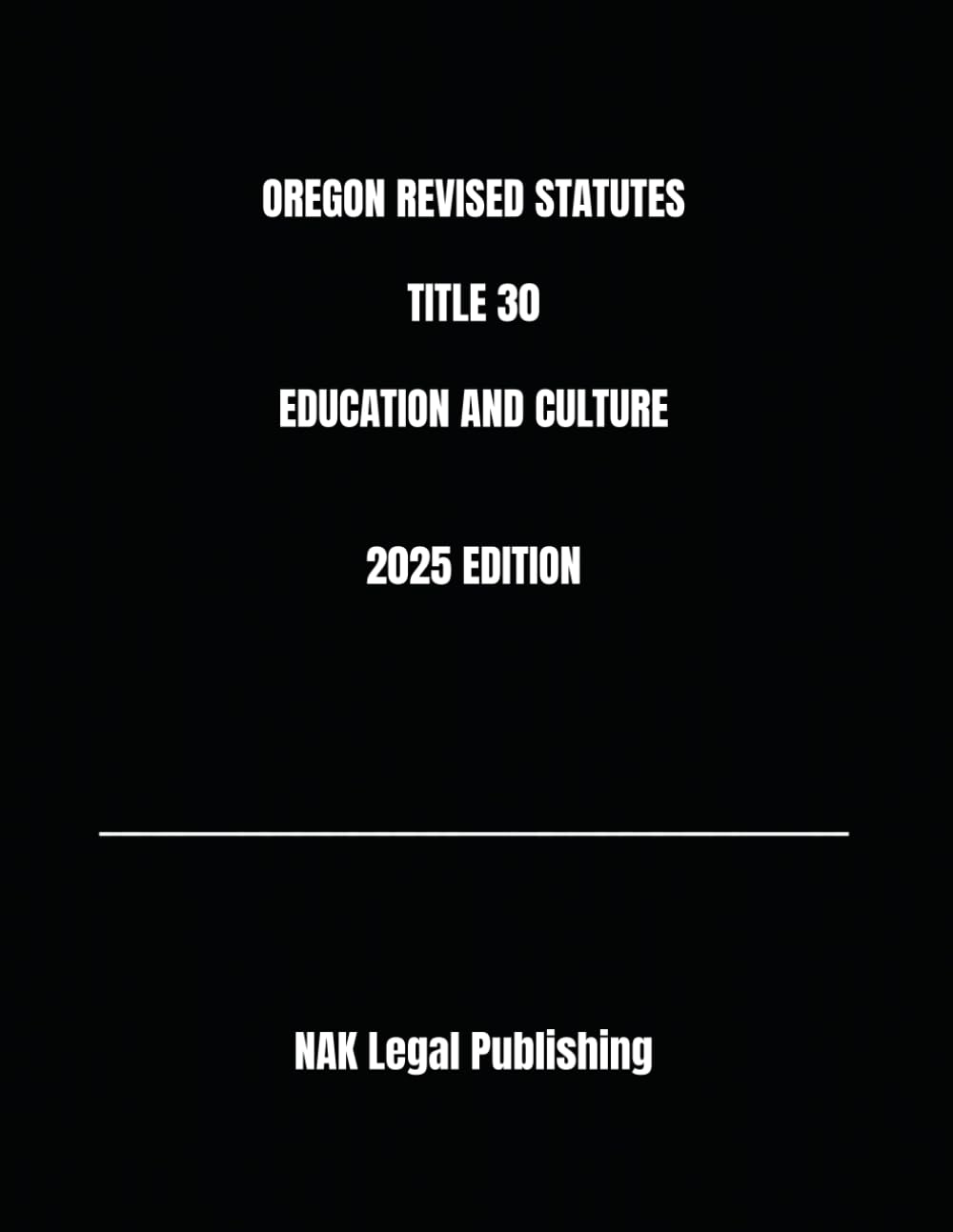OREGON REVISED STATUTES TITLE 30 EDUCATION AND CULTURE 2025 EDITION baixar livro de graça
