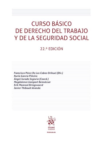 capítulo por capítulo baixar Curso básico de Derecho del Trabajo y de la Seguridad Social 22ª Edición (Manuales de Derecho del Trabajo y Seguridad Social) (Spanish Edition)