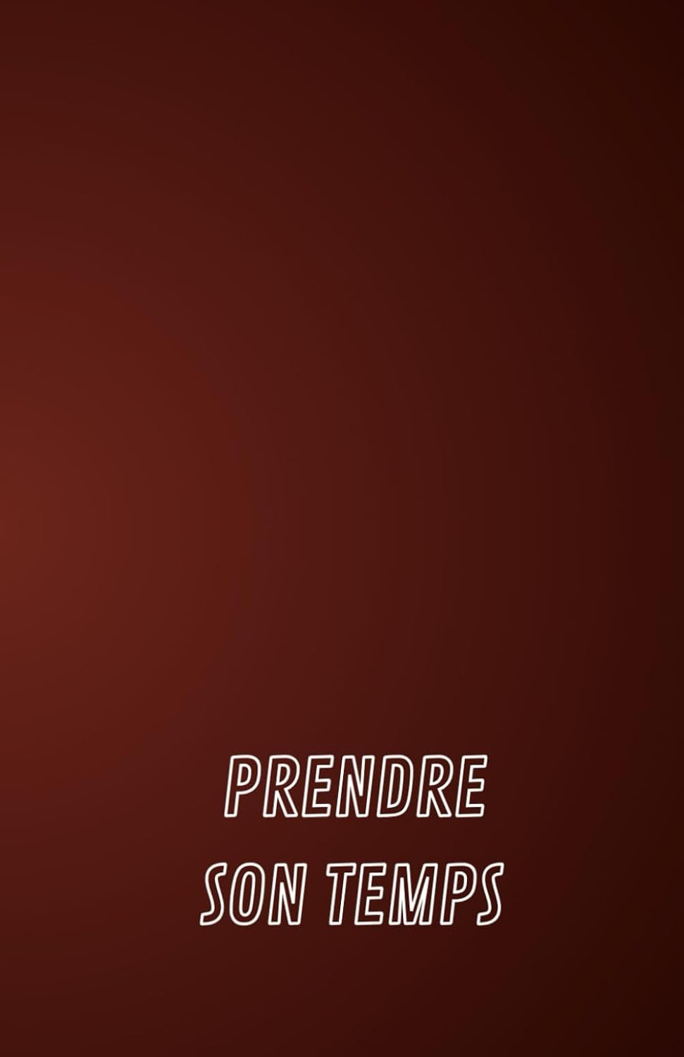 ler totalmente Prendre son temps - carnet de notes avec citations, 13x21cm, 80 pages: Carnet à pages lignés pour un usage quotidien (French Edition)