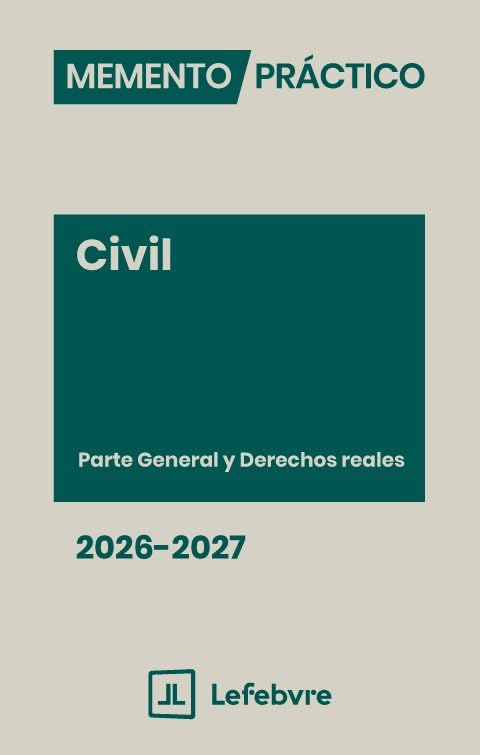 ler totalmente Memento Civil. Parte general y Derechos reales 2026-2027