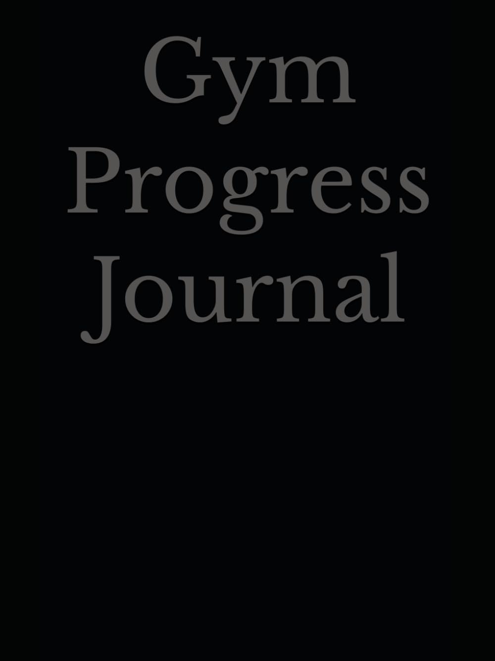 Gym Progress Journal baixar o livro de graça
