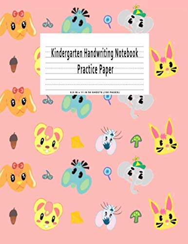 KINDERGARTEN HANDWRITING NOTEBOOK PRACTICE PAPER WITH DOTTED LINED SHEETS GIRLS | VOL. 12 | (100 PAGES) 8.5 IN X 11 baixar livro de graça