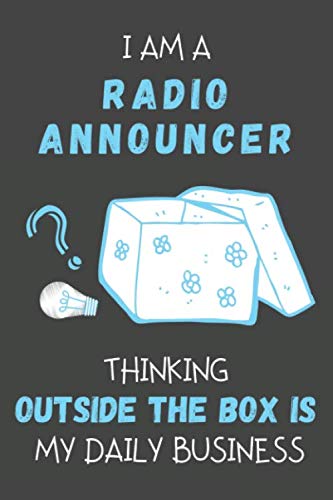 I AM A RADIO ANNOUNCER THINKING OUTSIDE THE BOX IS MY DAILY BUSINESS: Scribbles That Matter Dotted Journal Cutting Through The Matrix Large Grid Notebook baixar o livro de graça
