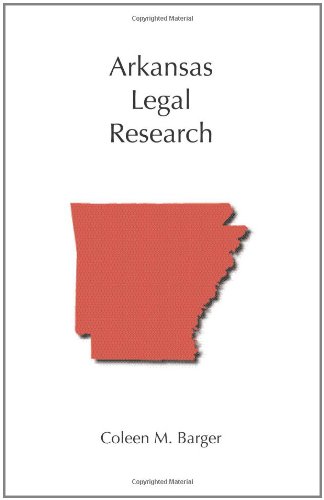 Arkansas Legal Research baixar o livro de graça