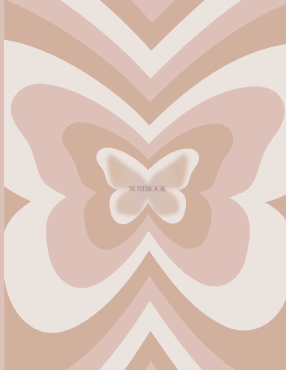Aesthetic Notebook: Butterfly, Aesthetic Notebooks for School, Blank Lined Notebook for Journaling and Writing, College Ruled, Brown Aesthetic Notebook baixar livro de graça