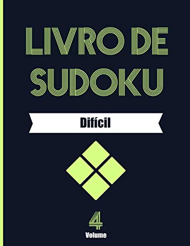 capítulo por capítulo baixar Livro de Sudoku Difícil Volume 4: Livro de atividades em letras grandes (Portuguese Edition)