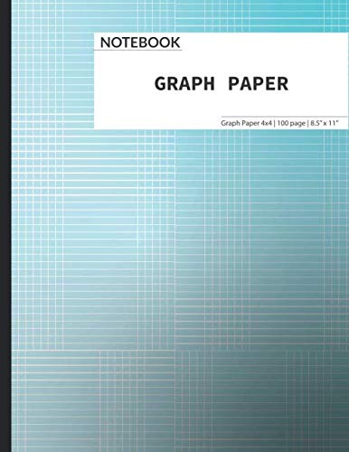 ler totalmente Graph Paper Notebook VOL 4 120 Pages: Quad Ruled 4x4, The Notebook For Design Projects, Mapping, Designing Floorplans, Tiling, Playing Pen And Pencil... Planning Embroidery, Cross Stitch Or Knitting