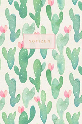 Notizen: Liniertes Kaktus Notizbuch Tagebuch Notizheft | 120 Seiten | Din A5 | Schönes Kaktus Design (Kaktus Liebhaber) baixar livro de graça