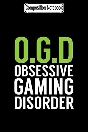 ler totalmente Composition Notebook: Funny gamers for gaming geeks Journal Notebook Blank Lined Ruled 6x9 100 Pages