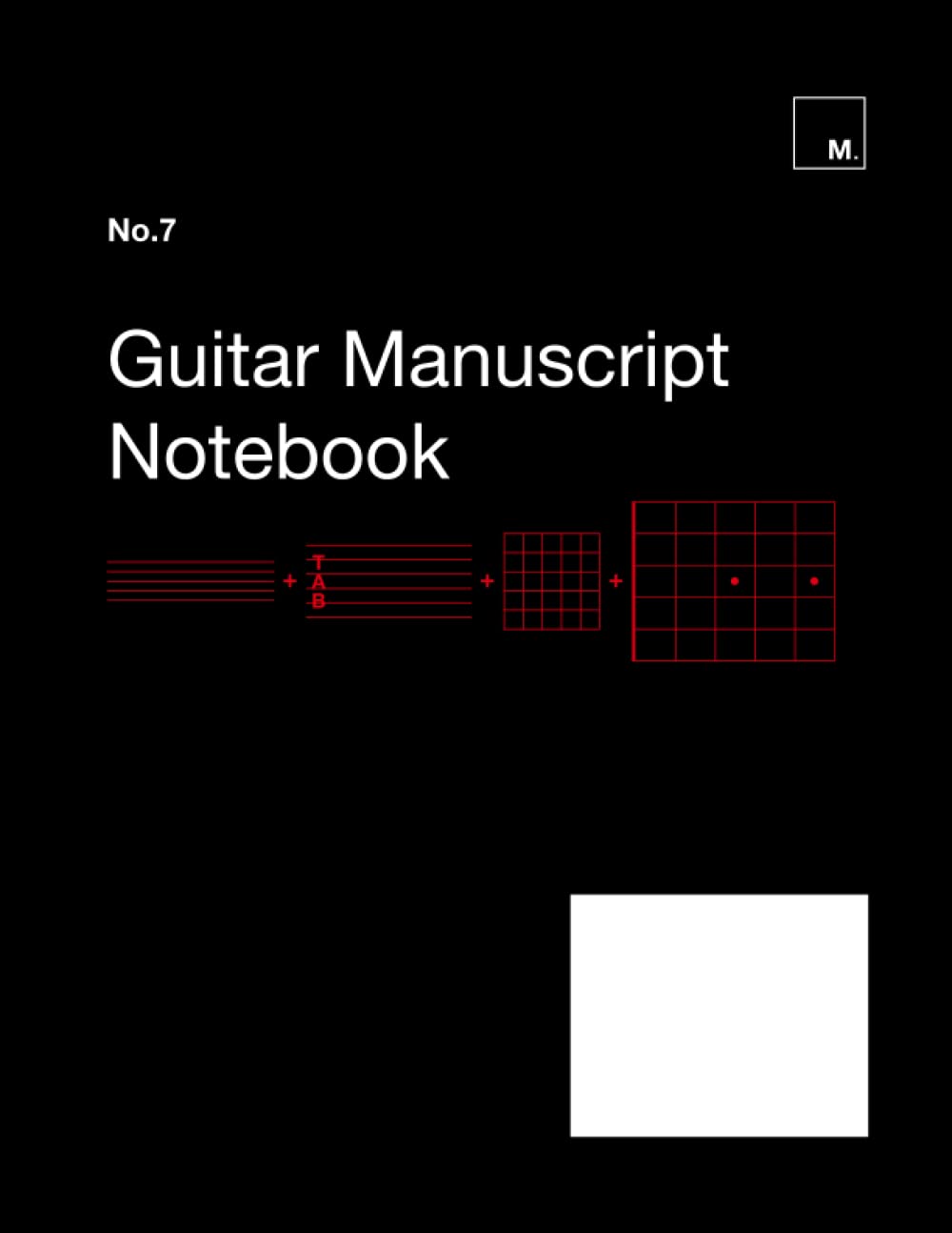 ler totalmente Guitar Manuscript Notebook No.7: Standard Notation and Tablature Staves, with Chord and Fretboard Diagrams
