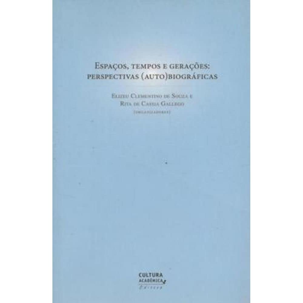 capítulo por capítulo baixar Espaços, tempos e gerações: Perspectivas (auto) biográficas