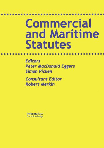 Commercial and Maritime Statutes (Maritime and Transport Law Library) (English Edition) baixar o livro de graça