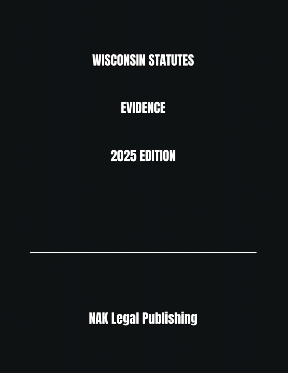 ler totalmente WISCONSIN STATUTES EVIDENCE 2025 EDITION