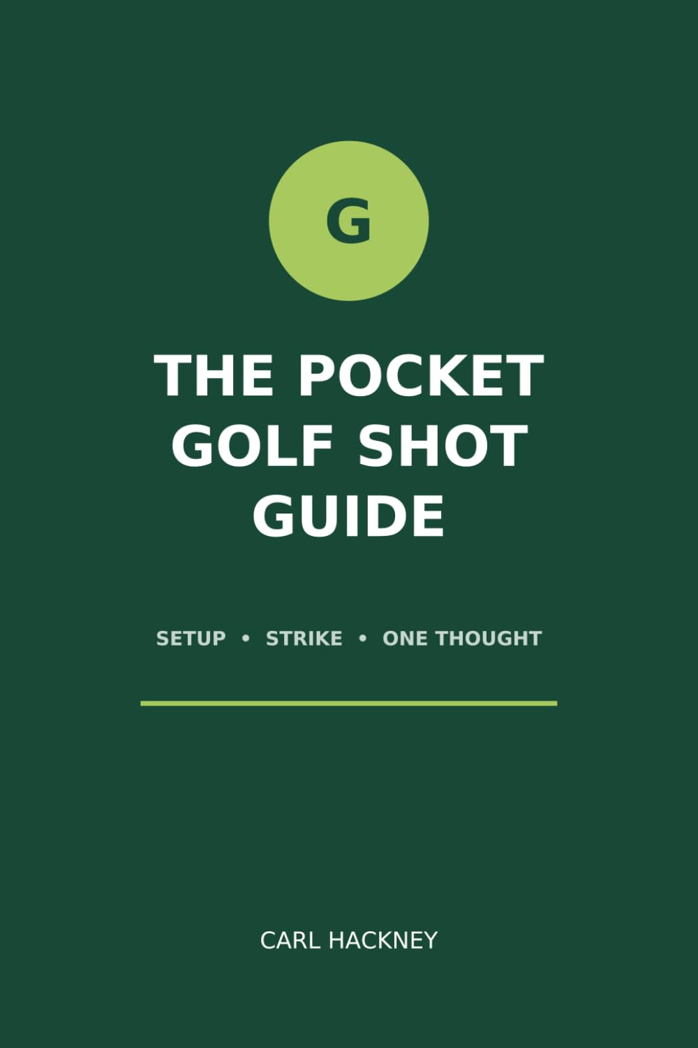 ler totalmente THE POCKET GOLF SHOT GUIDE: SETUP • STRIKE • ONE THOUGHT