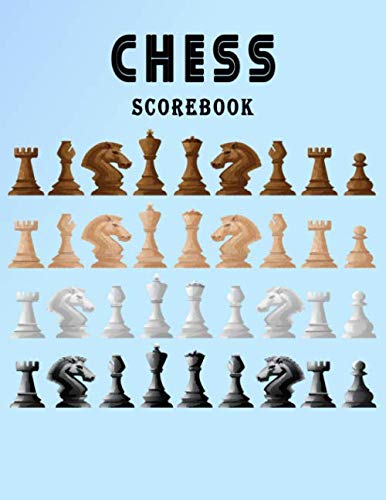 ler totalmente Chess Scorebook: score keeping chess notebook journal pads to log scores when playing chess with friends and family
