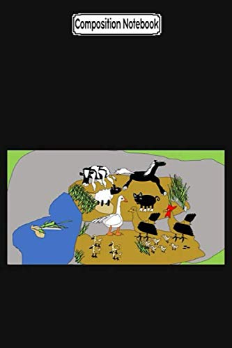 Composition Notebook: Farm yard animals Journal Notebook Blank Lined Ruled 6x9 100 Pages baixar o livro de graça