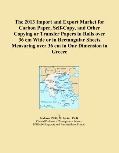 capítulo por capítulo baixar The 2013 Import and Export Market for Carbon Paper, Self-Copy, and Other Copying or Transfer Papers in Rolls over 36 cm Wide or in Rectangular Sheets Measuring over 36 cm in One Dimension in Greece