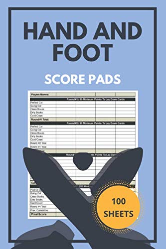 hand and foot score pads: hand and foot card game set baixar livro de graça