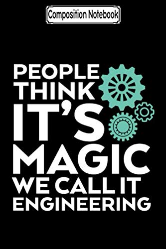 Composition Notebook: Funny geek and engineer it's engineering Journal Notebook Blank Lined Ruled 6x9 100 Pages baixar o livro de graça
