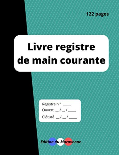 capítulo por capítulo baixar Livre registre de main courante: Pour les services et agents de sécurité (French Edition)