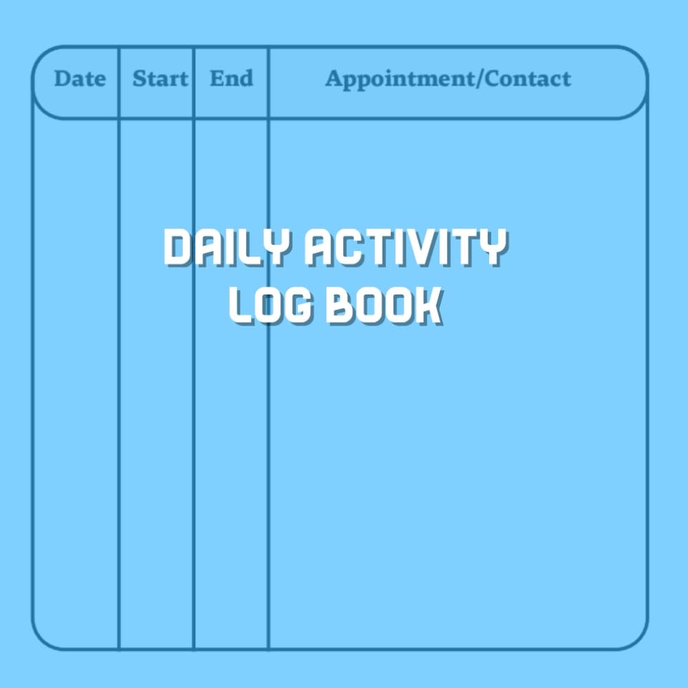 daily activity log book: Efficiently Manage Your Workday with this 8.5x8.5-Inch Daily Planner and Organizer baixar livro de graça