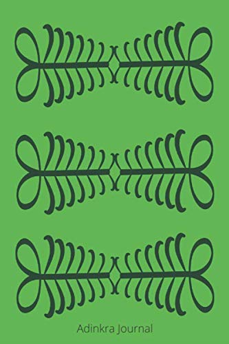 Adinkra Journal: Aya "Fern" symbolizes Endurance Resourcefulness. Beautiful Adinkra Symbol Lined Green 120 page Writing Notebook Diary Gift Idea baixar o livro de graça
