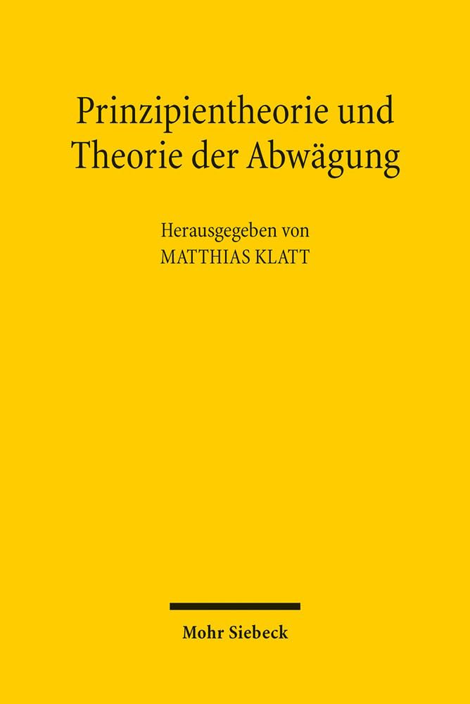 capítulo por capítulo baixar Prinzipientheorie Und Theorie Der Abwagung
