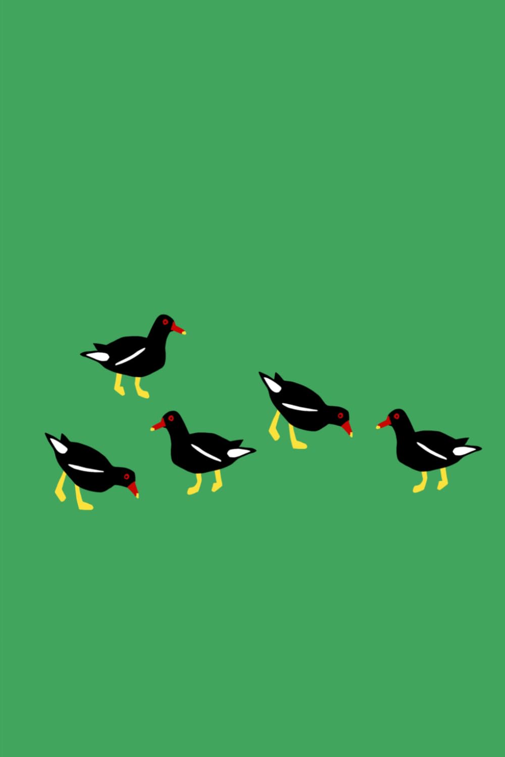 capítulo por capítulo baixar Moorhens Notebook: A Ruled 6” x 9” Notebook with 120 Pages and a Matte Cover for Pond Watchers, Wetland Wanderers and Bird Lovers