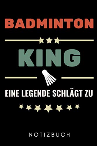 capítulo por capítulo baixar BADMINTON KING EINE LEGENDE SCHLÄGT ZU NOTIZBUCH: A5 Notizbuch PUNKTIERT Badminton Geschenk | Sport | Federball | Zubehör | Trainer | für Papa Mama... | Badmintonbuch | Training (German Edition)