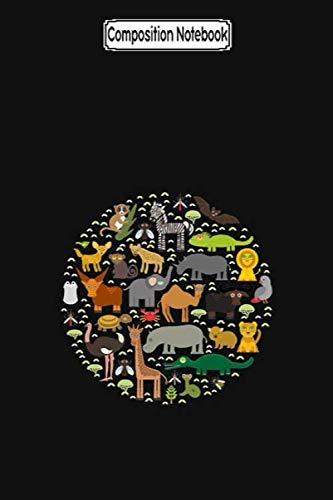 Composition Notebook: Microscopic animals Journal Notebook Blank Lined Ruled 6x9 100 Pages