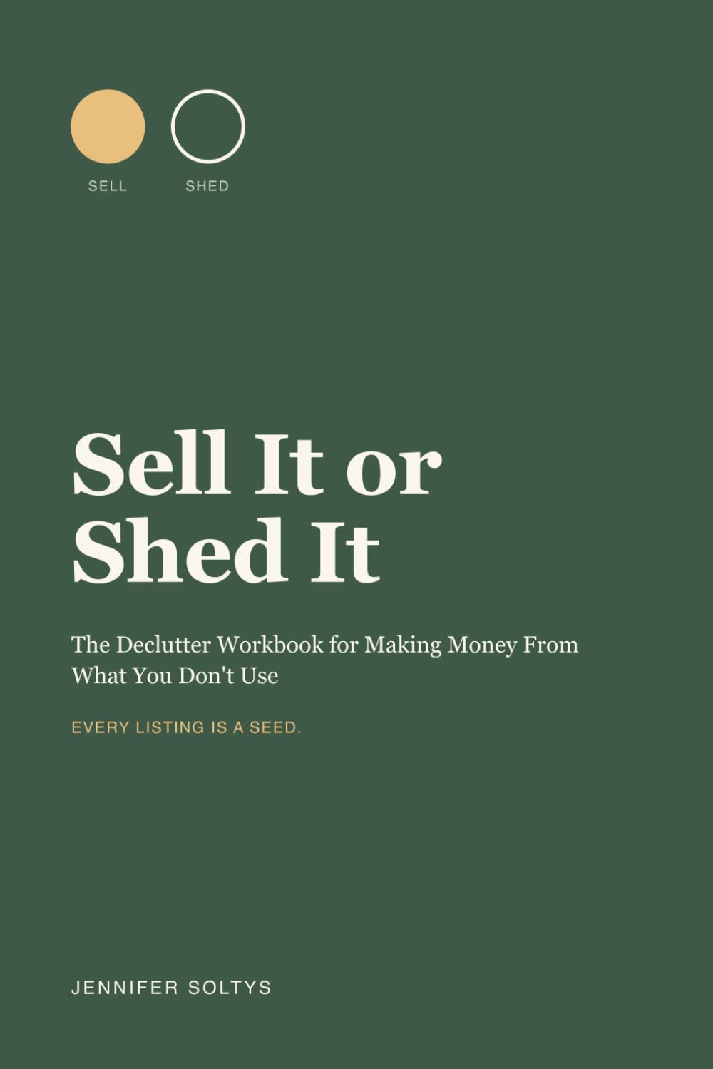 capítulo por capítulo baixar Sell It or Shed It: The Declutter Workbook for Making Money From What You Don't Use