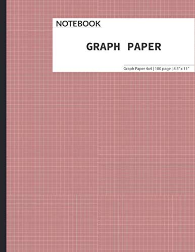 ler totalmente Graph Paper Notebook VOL 3 120 Pages: Quad Ruled 4x4, The Notebook For Design Projects, Mapping, Designing Floorplans, Tiling, Playing Pen And Pencil... Planning Embroidery, Cross Stitch Or Knitting