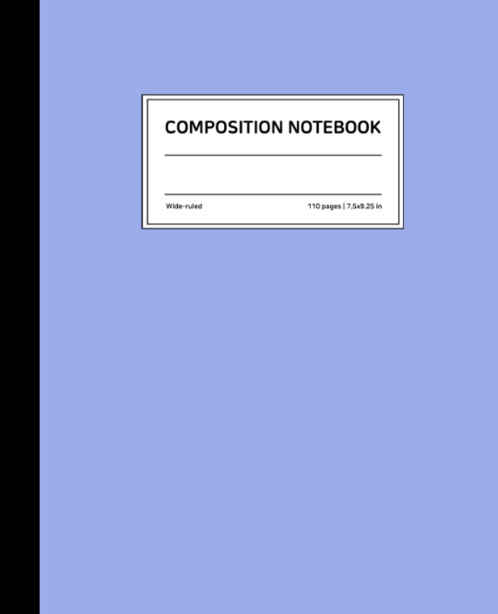 ler totalmente Universe Blue Composition Notebook: Wide Ruled, 7.5 × 9.25 Inches, Soft Matte Cover, 110 Pages: Assorted Colors comp journal for school student, college