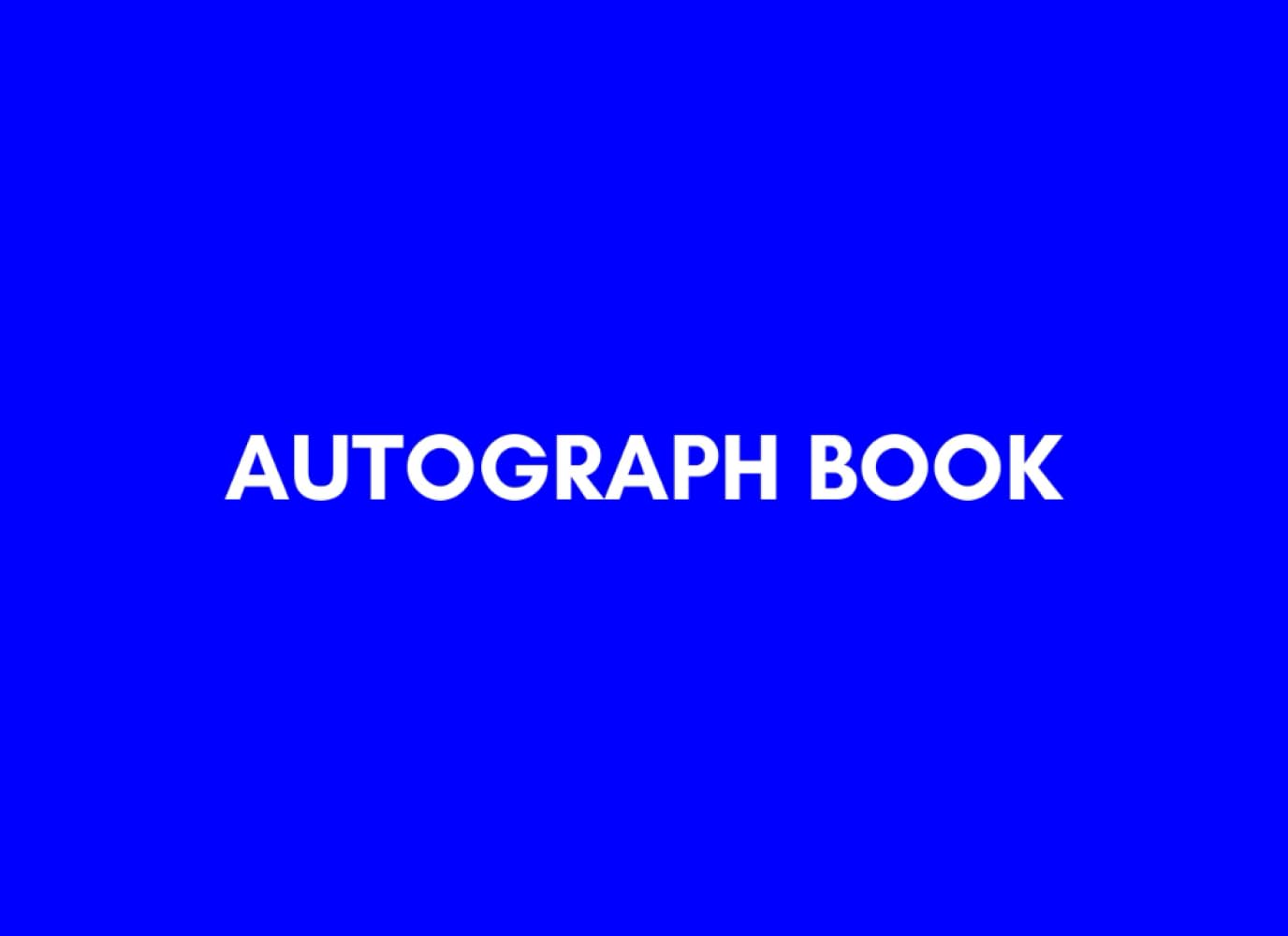 capítulo por capítulo baixar Blue Autograph Book: Journal/Notebook for Signatures of Celebrities, Theme-Park Characters, Sports Stars, School Friends, or Party Guests. Small,... Girls, Teens, and Adults. 100 Unlined Pages.