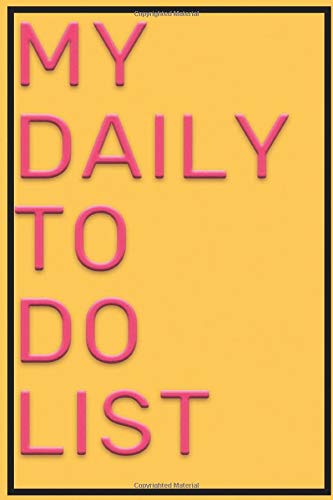 My Daily To Do List: Professional Simple Easy Planners 365 Days Weekly and Monthly: Life Organizer | 2020 Calendar Year Day Planner (January 2020 - December 2020) baixar o livro de graça