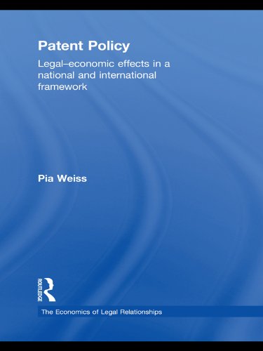 ler totalmente Patent Policy: Legal-Economic Effects in a National and International Framework (The Economics of Legal Relationships) (English Edition)