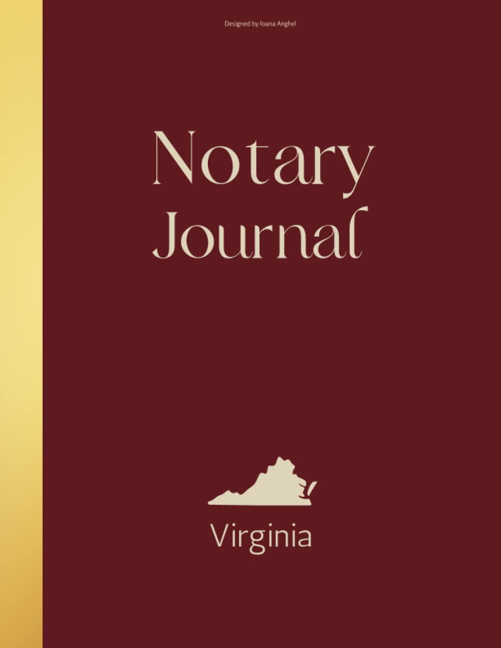 Virginia Notary Journal: Professional Notary Public Log, Record Book for Notarial Acts of Virginia| Modern Journal of Notarial Events, 211 entries baixar o livro de graça