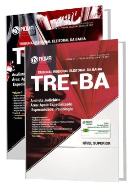 Apostila TRE-BA 2017 - Analista Judiciário – Especialidade: Psicologia baixar o livro de graça