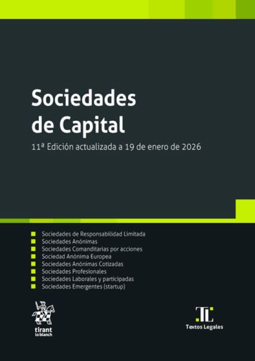 Sociedades de Capital 11ª Edición: 1