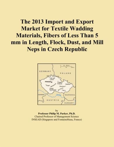 The 2013 Import and Export Market for Textile Wadding Materials, Fibers of Less Than 5 mm in Length, Flock, Dust, and Mill Neps in Czech Republic baixar o livro de graça