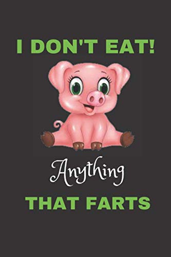 ler totalmente I Don't Eat Anything That Farts: Blank Recipe Journal to Write in for Women, Food Cookbook Design, Document all Your Special Recipes and Notes for... x 9" 120 Page, Blank lined Journal Note book