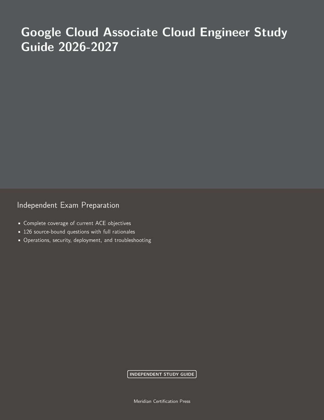 Google Cloud Associate Cloud Engineer Study Guide 2026-2027 baixar o livro de graça