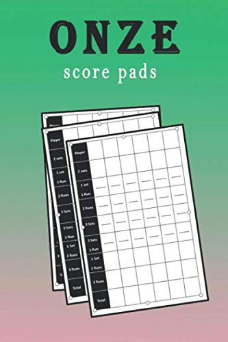 Onze Score pads: score keeping pads for the onze game lovers, best gift for onze lovers and enthusiast baixar livro de graça