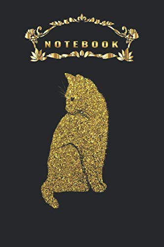 capítulo por capítulo baixar Notebook: (Golden Cat) Gel Pen Black Paper Notebook. 6" X 9" | 110 Pages of College Ruled Black Paper Journal.