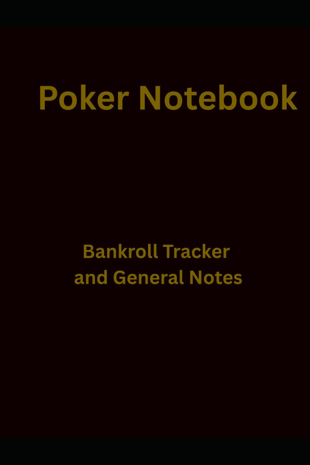 Poker bankroll tracker and note book baixar livro de graça