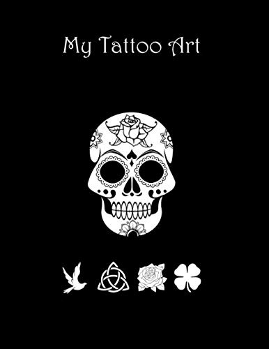 ler totalmente My Tattoo Art: Large Dotted-Grid Style Tattoo Sketchbook to draw, sketch, or trace all of your awesome tattoo ideas in, great for both aspiring and... artists 8.5 x 11" (Omega Tattoo Sketchbooks)